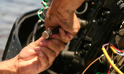 Inspecting and Replacing Boat Parts​